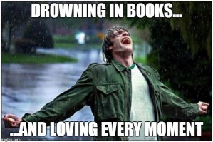 Drown in books