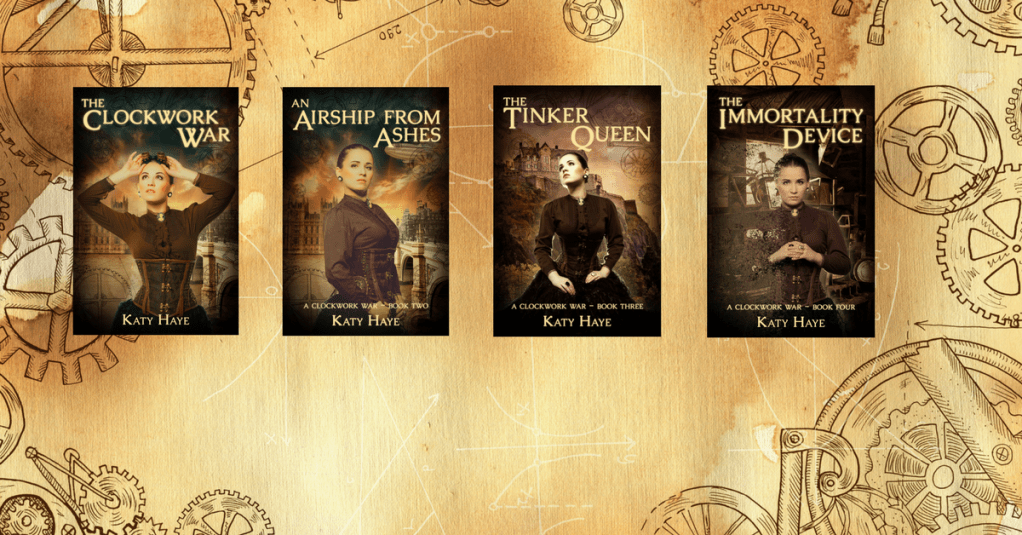 A clockwork war series covers