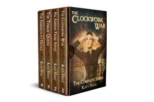 Cover of Katy Haye's A Clockwork War series
